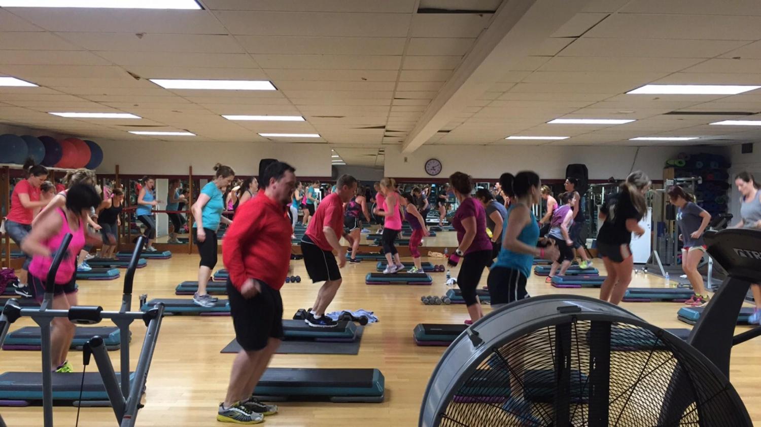 Aerobics class