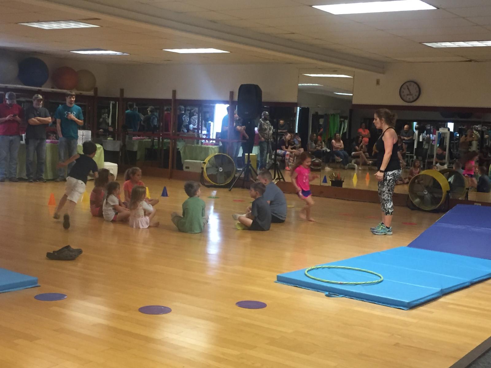Playing duck, duck, goose!